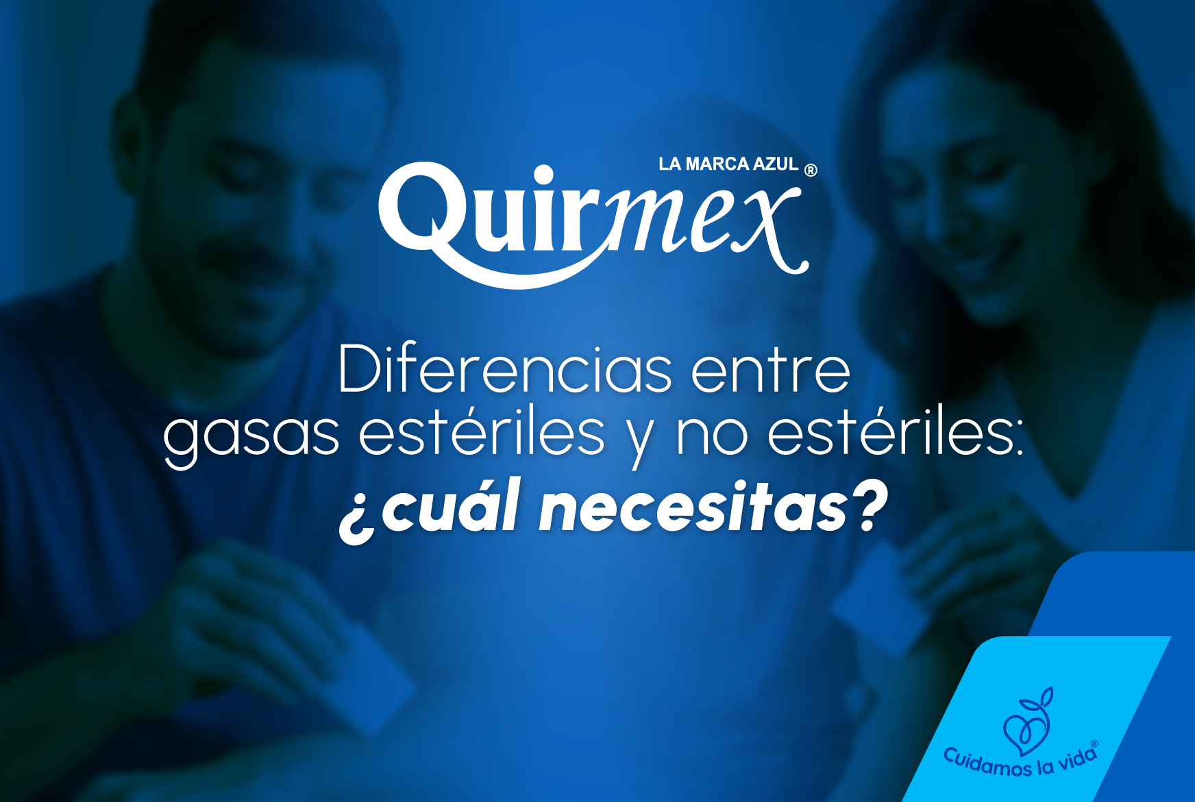 Diferencias entre gasas estériles y no estériles: ¿cuál necesitas?