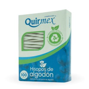 Hisopo de algodón en caja QUIRMEX