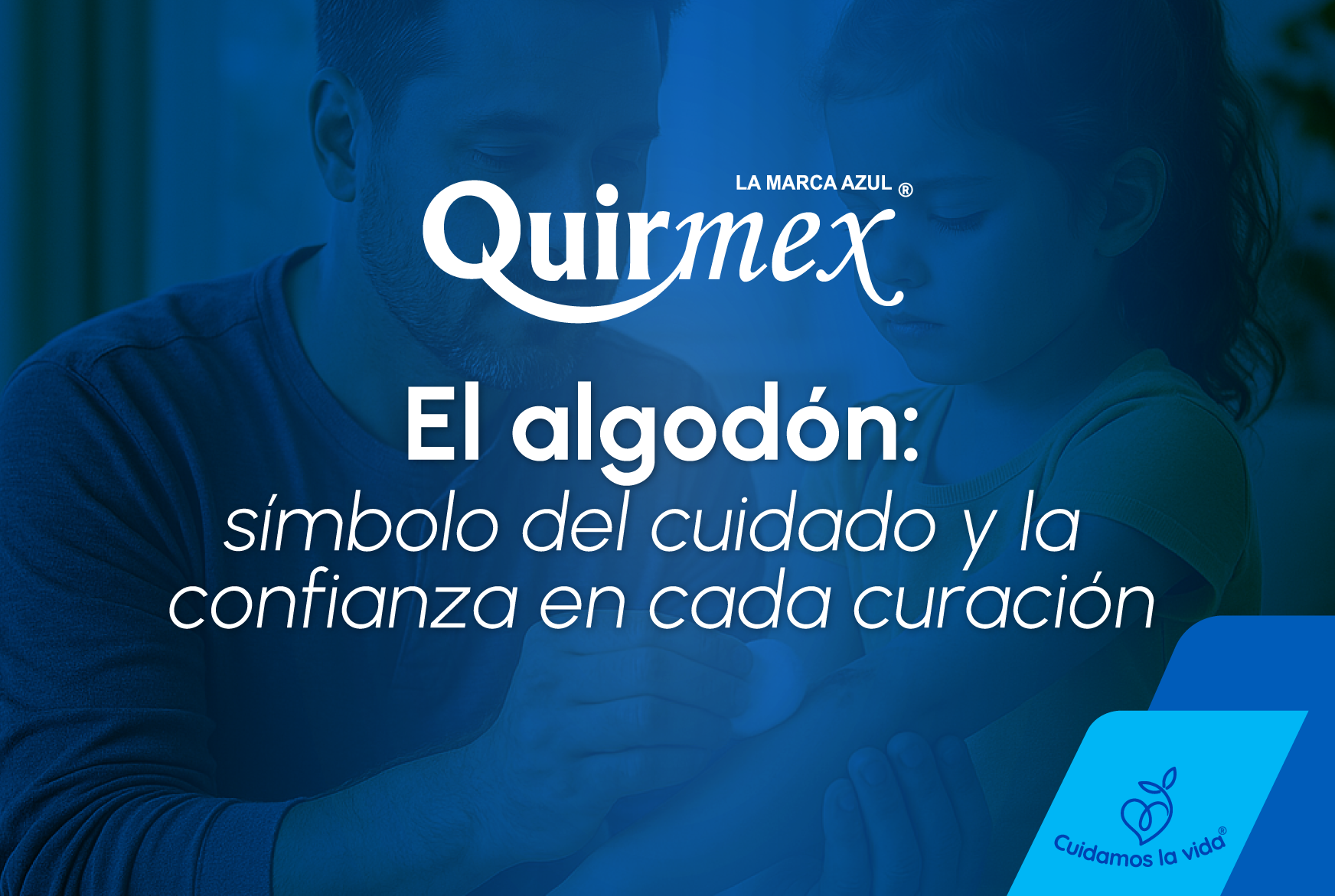 El algodón: símbolo del cuidado y la confianza en cada curación
