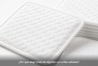 ¿Por qué elegir pads de algodón con orillas selladas?