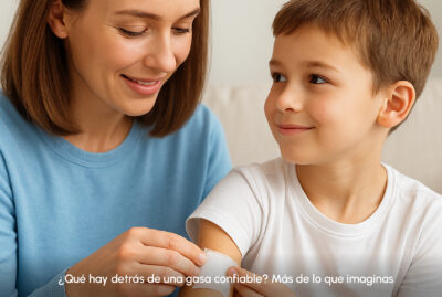 ¿Qué hay detrás de una gasa confiable? Más de lo que imaginas